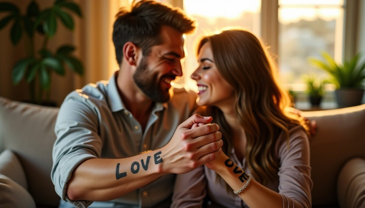 Le tatouage en duo : un symbole éternel de complicité et d'amour partagé